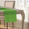 Vibrant Polyester Poplin Wrinkle Resistant Table Runner 14"x108"
